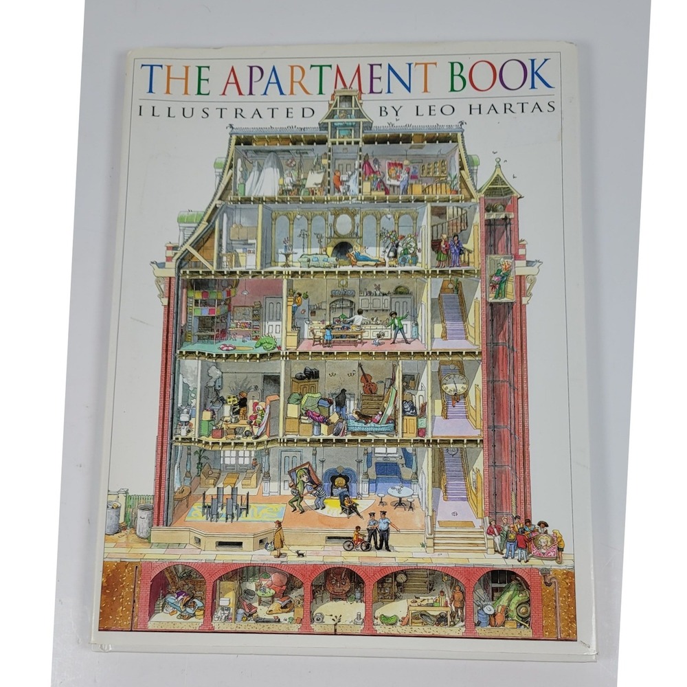 The Apartment Book Leo Hartas DK 1st American Edition 1995 Hardcover 0789401975